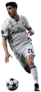 Marco Asensio football render