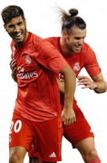 Marco Asensio & Gareth Bale football render