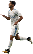 Marco Asensio football render