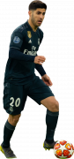 Marco Asensio football render