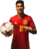 Marco Asensio football render