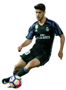 Marco Asensio football render