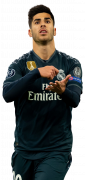 Marco Asensio football render