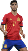 Marco Asensio football render