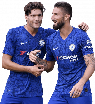 Marcos Alonso & Olivier Giroud