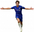 Marcos Alonso football render