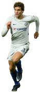 Marcos Alonso football render