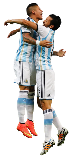 Marcos Rojo & Ezequiel Garay