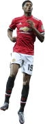 Marcus Rashford football render