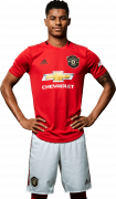 Marcus Rashford football render