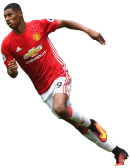 Marcus Rashford football render