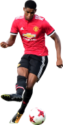 Marcus Rashford football render