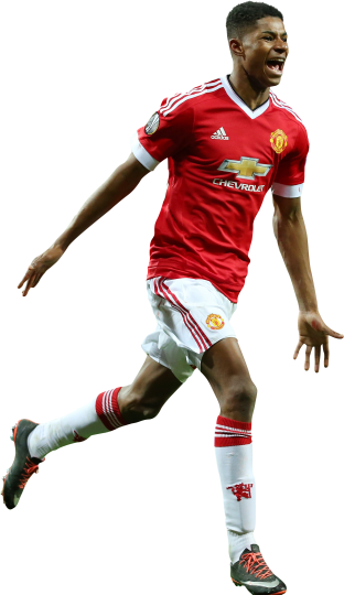 Marcus Rashford football render - 23568 - FootyRenders