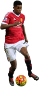 Marcus Rashford football render