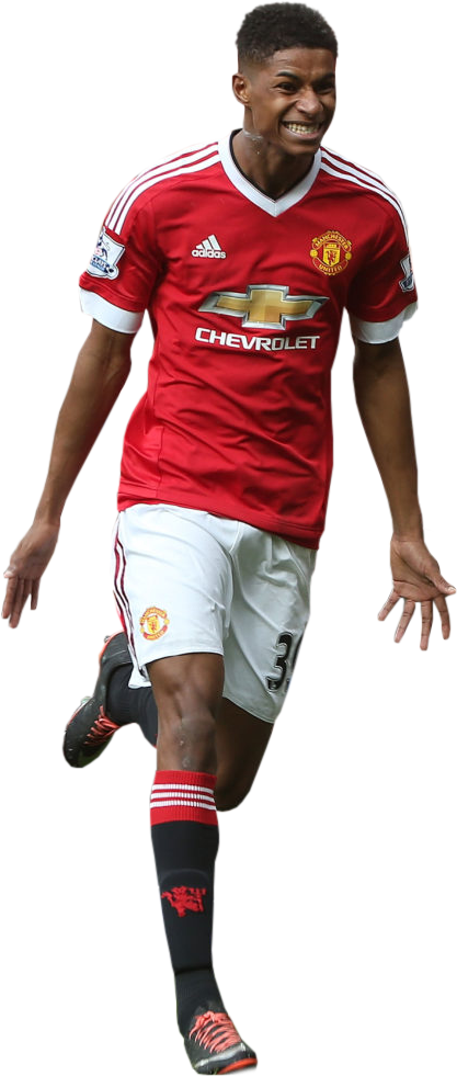 Marcus Rashford football render - 23351 - FootyRenders