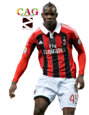 Mario Balotelli football render