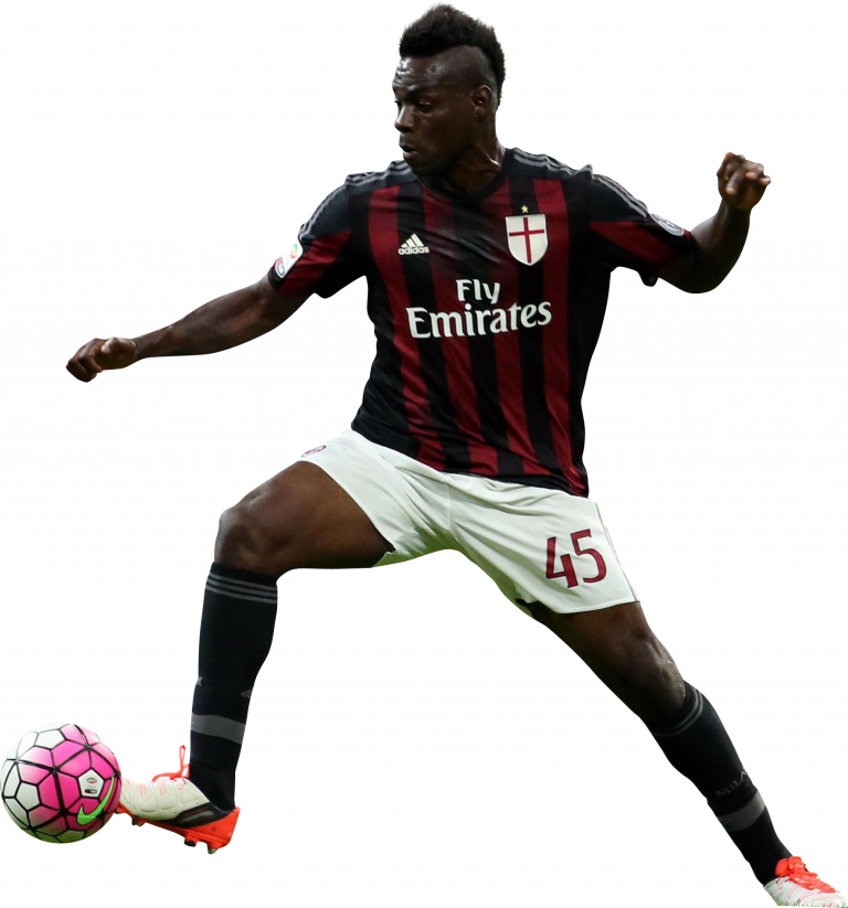 Mario Balotelli football render - 17199 - FootyRenders