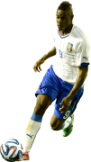 Mario Balotelli football render