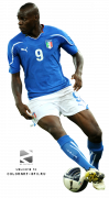 Mario Balotelli football render