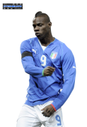 Mario Balotelli football render