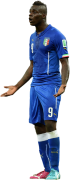 Mario Balotelli football render