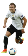 Mario Gotze football render