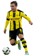 Mario Götze football render