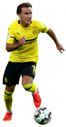 Mario Götze football render