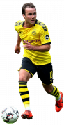 Mario Götze football render