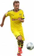 Mario Götze football render