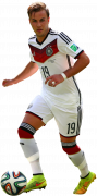 Mario Götze football render