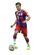 Mario Götze football render