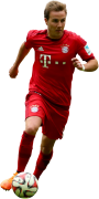 Mario Götze football render