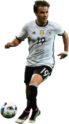 Mario Götze football render