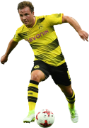 Mario Götze football render