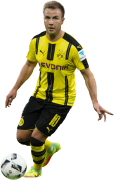 Mario Götze football render