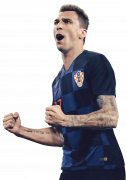 Mario Mandzukic football render