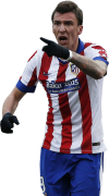 Mario Mandzukic football render