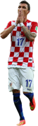 Mario Mandzukic football render