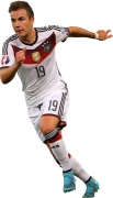 Mario Götze football render