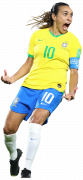 Marta Vieira football render