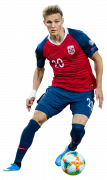 Martin Ødegaard football render