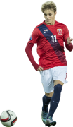 Martin Ødegaard football render