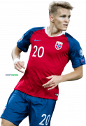 Martin Ødegaard football render