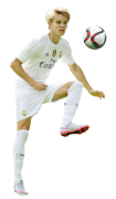 Martin Ødegaard football render