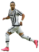 Martin Caceres football render