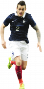 Mathieu Debuchy football render