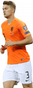 Matthijs de Ligt football render