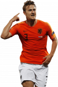 Matthijs de Ligt football render