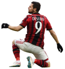 Mattia Destro football render